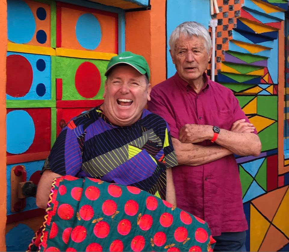 2 of the magnificent 3 who sew & - Kaffe Fassett Studio